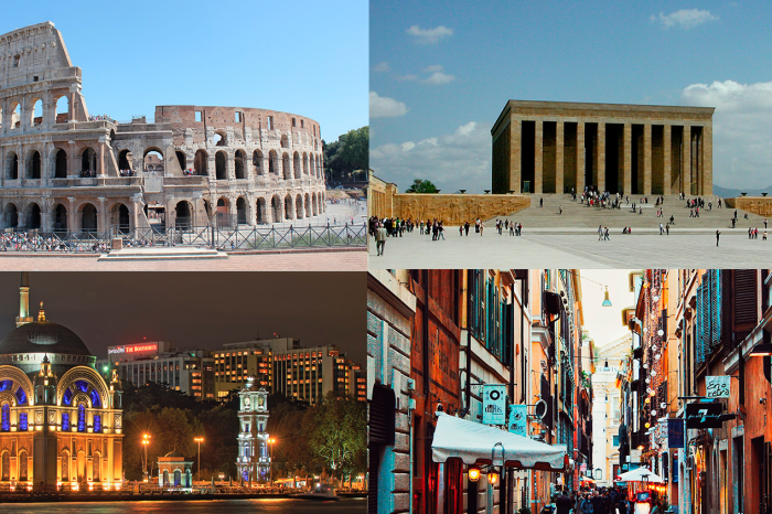 Recorré las Maravillas de Turquía y Roma